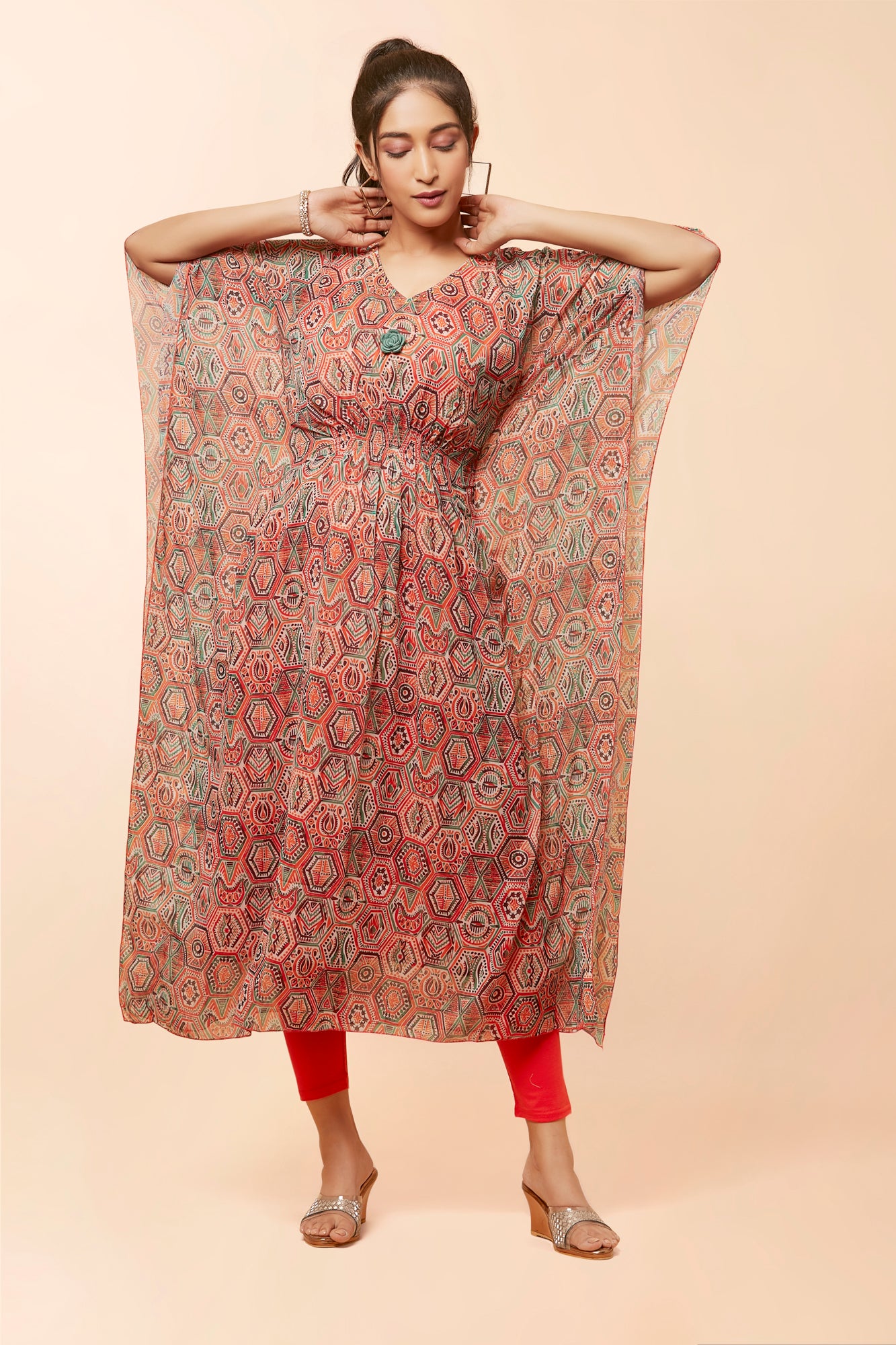 Urban Mystic Geometric Kaftan