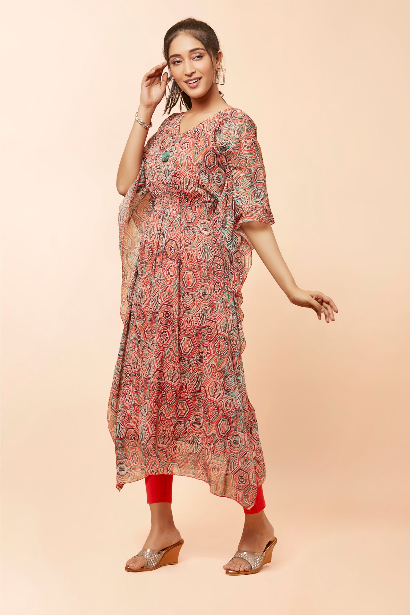 Urban Mystic Geometric Kaftan
