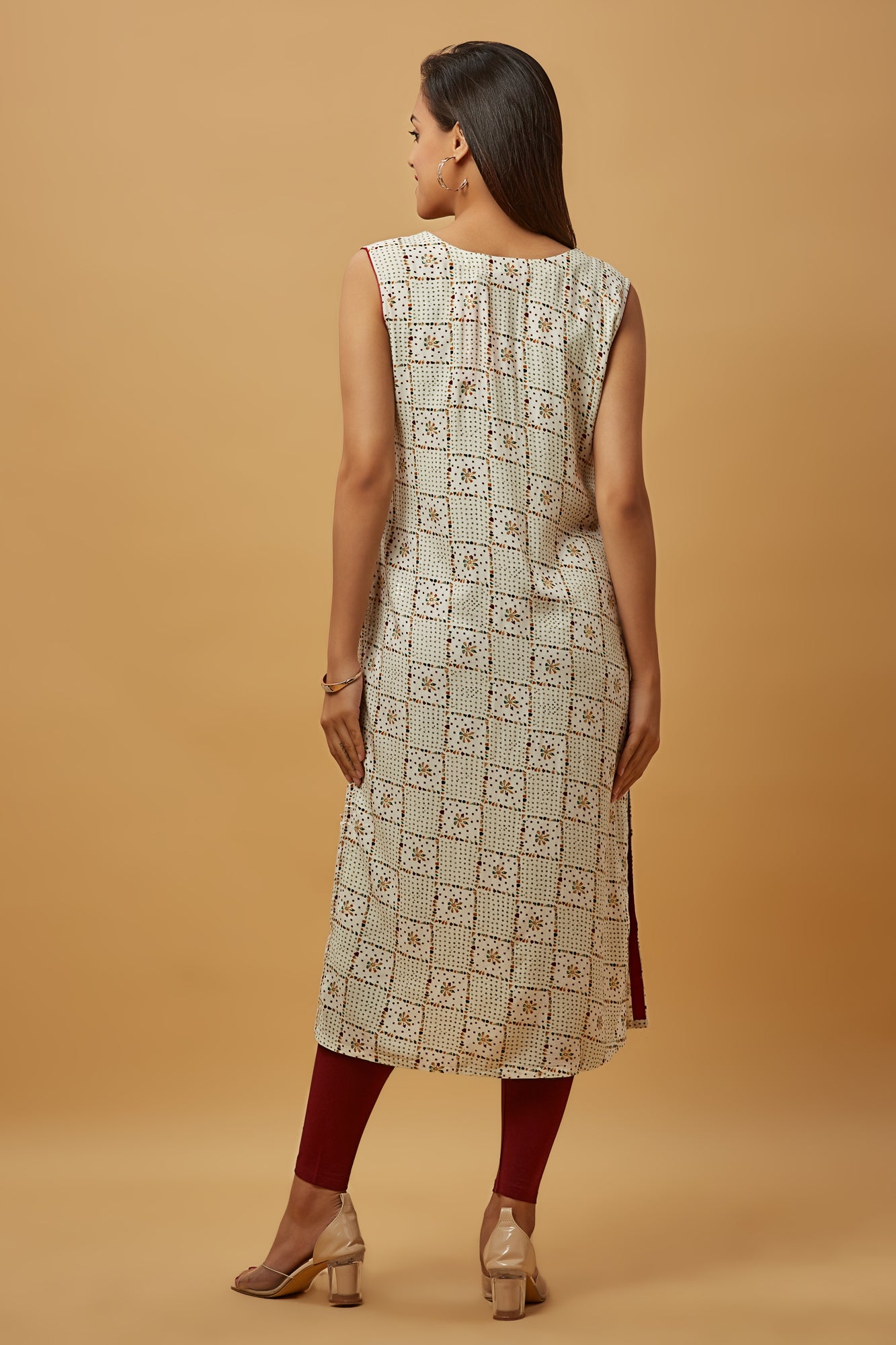 Urban Mystic Rayon Classy Straight Side Cut Kurta
